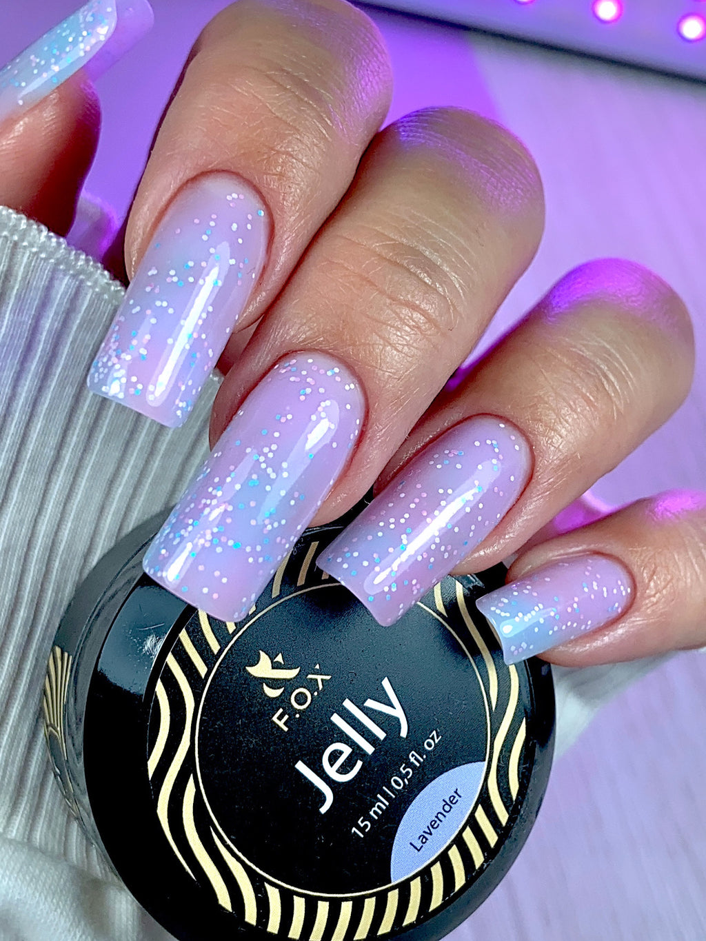 Dual Form Manicure + Square Shape